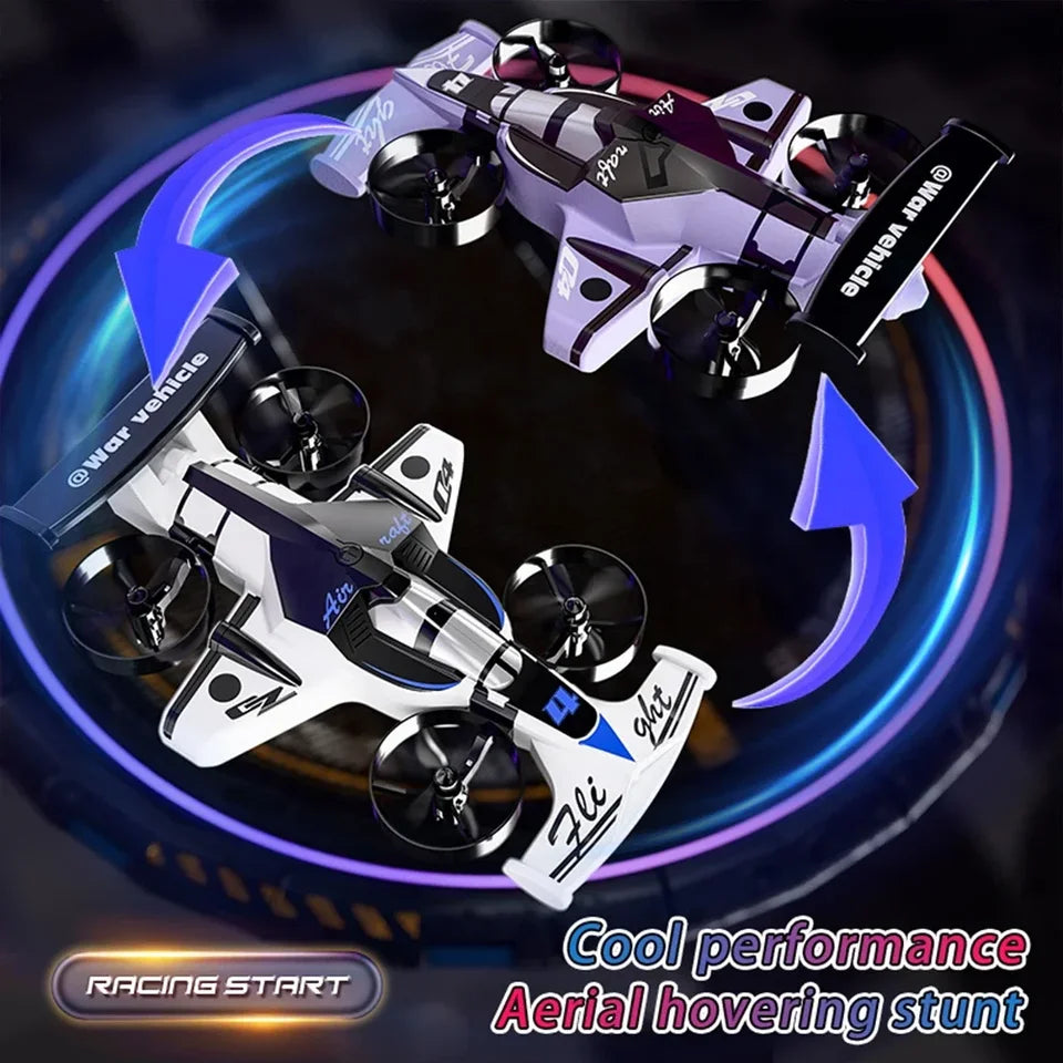 In Stock 2 IN 1 RC Car And RC Plane Amphibious Drift Racing Fixed-wing Aircraft Drone Toys For Kids And Adults Gift