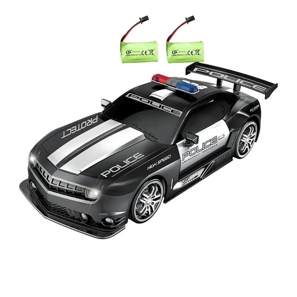 RC Car 1/12 Remote Control Mustang Police Car Kid Wireless Remote Control Car Gift Stunt Drift Electric Car Model Toys for Boys