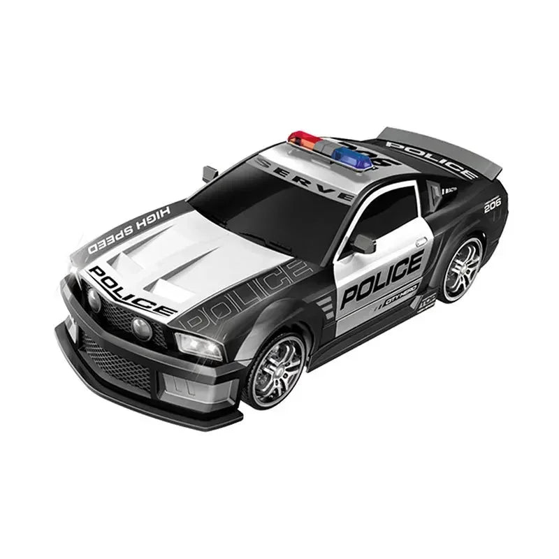 RC Car 1/12 Remote Control Mustang Police Car Kid Wireless Remote Control Car Gift Stunt Drift Electric Car Model Toys for Boys